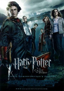 Cartel Harry Potter y el Cáliz de Fuego