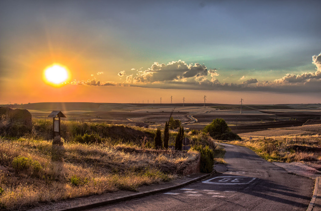 041 Atardecer en Castilfalé Castilfalé