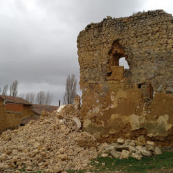 Derrumbe del Castillo