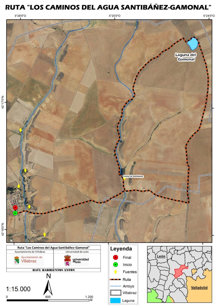 Ruta Sanitbáñez-Gamonal a Pie