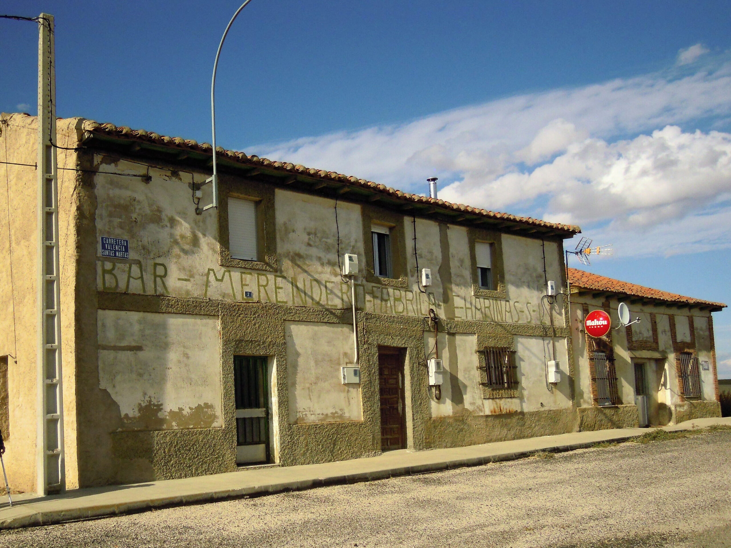 091 Antiguo Molino a corriente eléctrica traida de la Fábrica de luz de Villacelama hasta los años 40