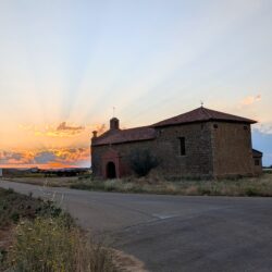 Atardecer en la ermita