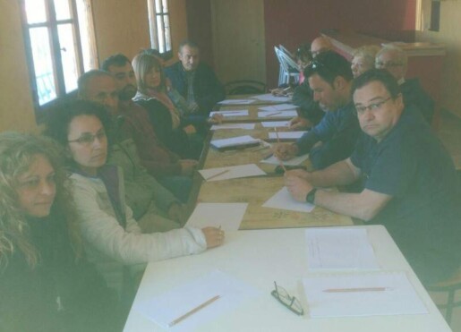 Reunión de asociaciones culturales de la comarca en Alcuetas