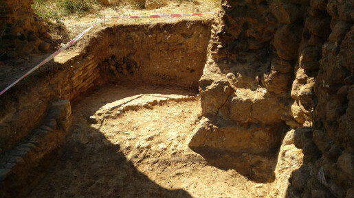 Trabajos de Arqueología en el Castillo de Alcuetas